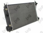 ABAKUS Radiaator,  mootorijahutus LORO 037-017-0081