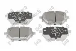 ABAKUS Piduriklotsi komplekt, ketaspidur 231-02-123