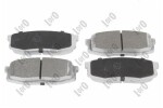 ABAKUS Piduriklotsi komplekt,  ketaspidur LORO 231-02-124