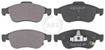 A.B.S.  Piduriklotsi komplekt,ketaspidur 35103