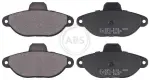 A.B.S.  Piduriklotsi komplekt,ketaspidur 36854