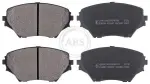 A.B.S.  Piduriklotsi komplekt,ketaspidur 37230