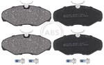 A.B.S.  Piduriklotsi komplekt,ketaspidur 37287