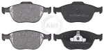 A.B.S. Piduriklotsi komplekt,  ketaspidur 37349