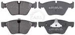 A.B.S.  Piduriklotsi komplekt,ketaspidur 37409