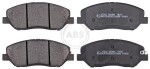 A.B.S. Piduriklotsi komplekt,  ketaspidur 37522
