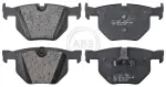 A.B.S.  Piduriklotsi komplekt,ketaspidur 37631
