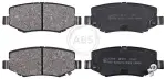 A.B.S. Piduriklotsi komplekt,  ketaspidur 37698