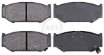 A.B.S. Piduriklotsi komplekt,  ketaspidur 37919