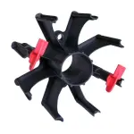 S-8 pooliadapter, ühes tükis, 8-haruline