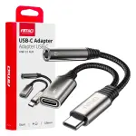 Adapter USB-C - AUX 3,5mm Amio