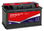 Käivitusaku 12V  80Ah 800A 317x175x190 (LONGLIFE GRID tehnoloogia) +-