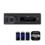 Autoraadio 4 Mobile 4-MP100BTi. AM/FM RDS radio, 18 radiostations, USB interface, Bluetooth audio streaming koos handsfree, sisseehitatud mikrofon, Kaugjuhtimis pult iOS / Android