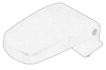 OE JOHN DEERE AL228235 / door hinge upper left fits: john deere