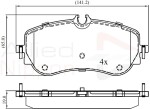 ALLIED NIPPON Piduriklotsi komplekt,  ketaspidur ADB02387