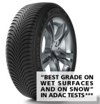 легковой авто / для джип ламель 305/35R23 MICHELIN PILOT ALPIN 5 114V XL LR HL Studless BDB73 3PMSF M+S