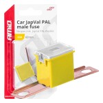  03430 / Japval PAL car fuse male 62mm 60a blister packed
