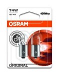 ams-OSRAM Hõõgpirn,  tagatuli ORIGINAL T4W 12V 4W 3893-02B