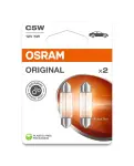 ams-OSRAM Hõõgpirn,  tagatuli ORIGINAL C5W 12V 5W 6418-2BL