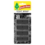lõhn VENT WRAP BLACK ICE ventilatsiooni resti külge, lõhnab 60 päeva (4tk.) / WUNDER BAUM