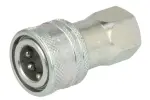 FASTER ANV 14 GAS F / hydraulic connection socket, connection type: push-in, connection size: 1/4inch 1/4inch bspp (straight) 8i/min iso stardard: 1179-1