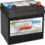 arctic power premium аккумулятор smf 60ah 230x170x203/226 460a (en) -/+