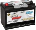 arctic power premium аккумулятор smf 100ah 303x175x200/220 680a (en) +/- (carrier)