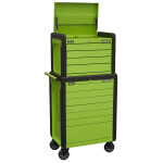 11 sahtel vajutus-To-Open Topchest & Rollcab Combination - roheline