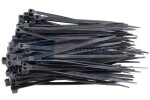 LICENT CTUV25080 / opaska kablowa czarna 80 x 2.5 opa.100sz