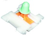 ROMIX 12629 / strip clip 5pcs passat b4 white