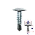 ROMIX C60159 / self-drilling screw 100pcs zinc 4.2x16mm