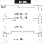 SENTECH PRZEW.ZAPL. 8105 / ignition wires