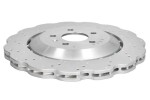 SHW ARX47418 Wave Disc / two-piece brake disc rear right/left fits: audi a7 4.0 10.13-04.18