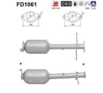 Tahmafilter /  DPF filter (kübemefilter) FD1061
