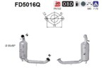 Tahmafilter /  DPF filter (kübemefilter) FD5016Q