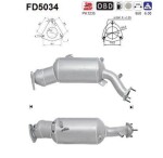 Tahmafilter /  DPF filter (kübemefilter) FD5034