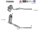 Tahmafilter /  DPF filter (kübemefilter) FD5059
