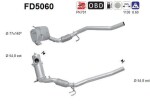 Tahmafilter /  DPF filter (kübemefilter) FD5060
