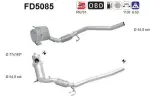 Tahmafilter /  DPF filter (kübemefilter) FD5085
