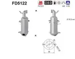 Tahmafilter /  DPF filter (kübemefilter) FD5122
