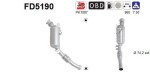 Tahmafilter /  DPF filter (kübemefilter) FD5190