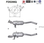 Tahmafilter /  DPF filter (kübemefilter) FD5286Q