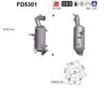 Tahmafilter /  DPF filter (kübemefilter) FD5301