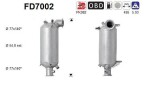 Tahmafilter /  DPF filter (kübemefilter) FD7002