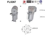 Tahmafilter /  DPF filter (kübemefilter) FL5267