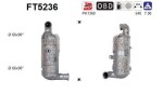 Tahmafilter /  DPF filter (kübemefilter) FT5236