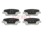 ASHIKA Piduriklotsi komplekt,  ketaspidur 51-0K-K11