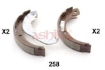 ASHIKA Piduriklotside komplekt 55-02-258