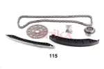 ASHIKA Mootori keti komplekt KCK115