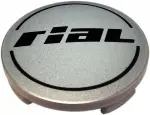 rial kapsel n56 hõbedane/must logo. 61-56.5-3 mm